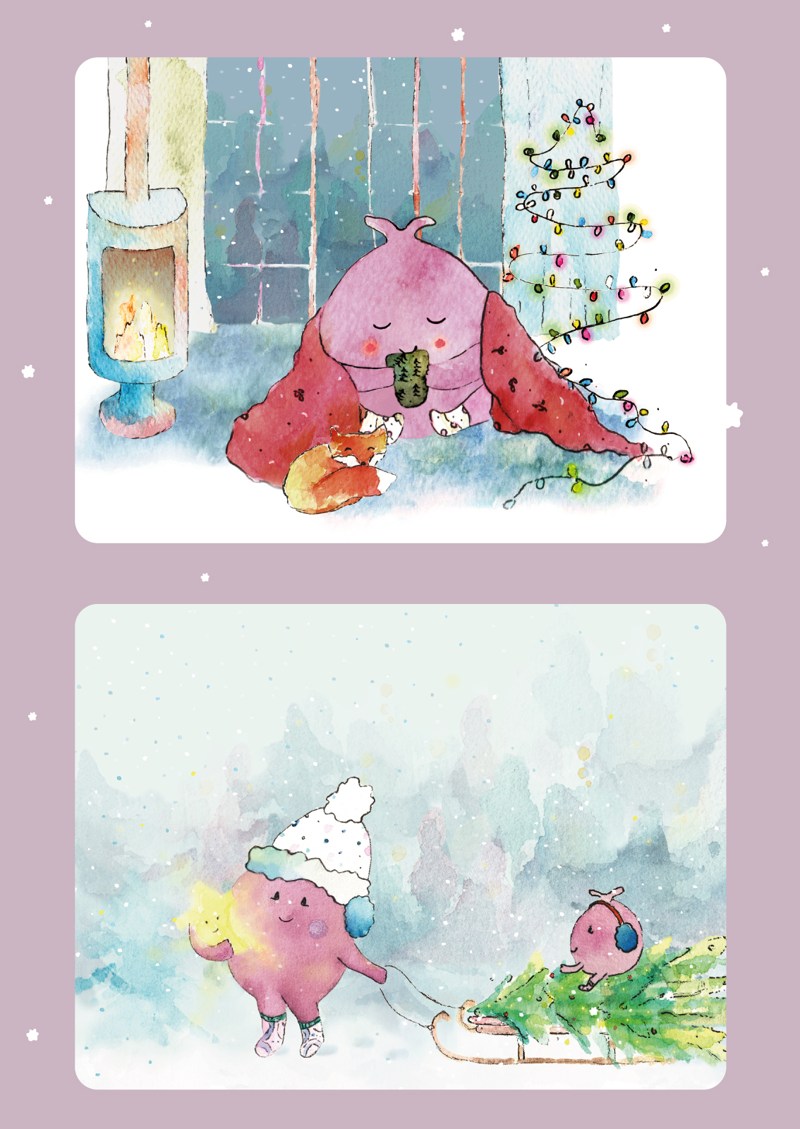 Winter Illustrations for Momi.pl - zdjęcie 4